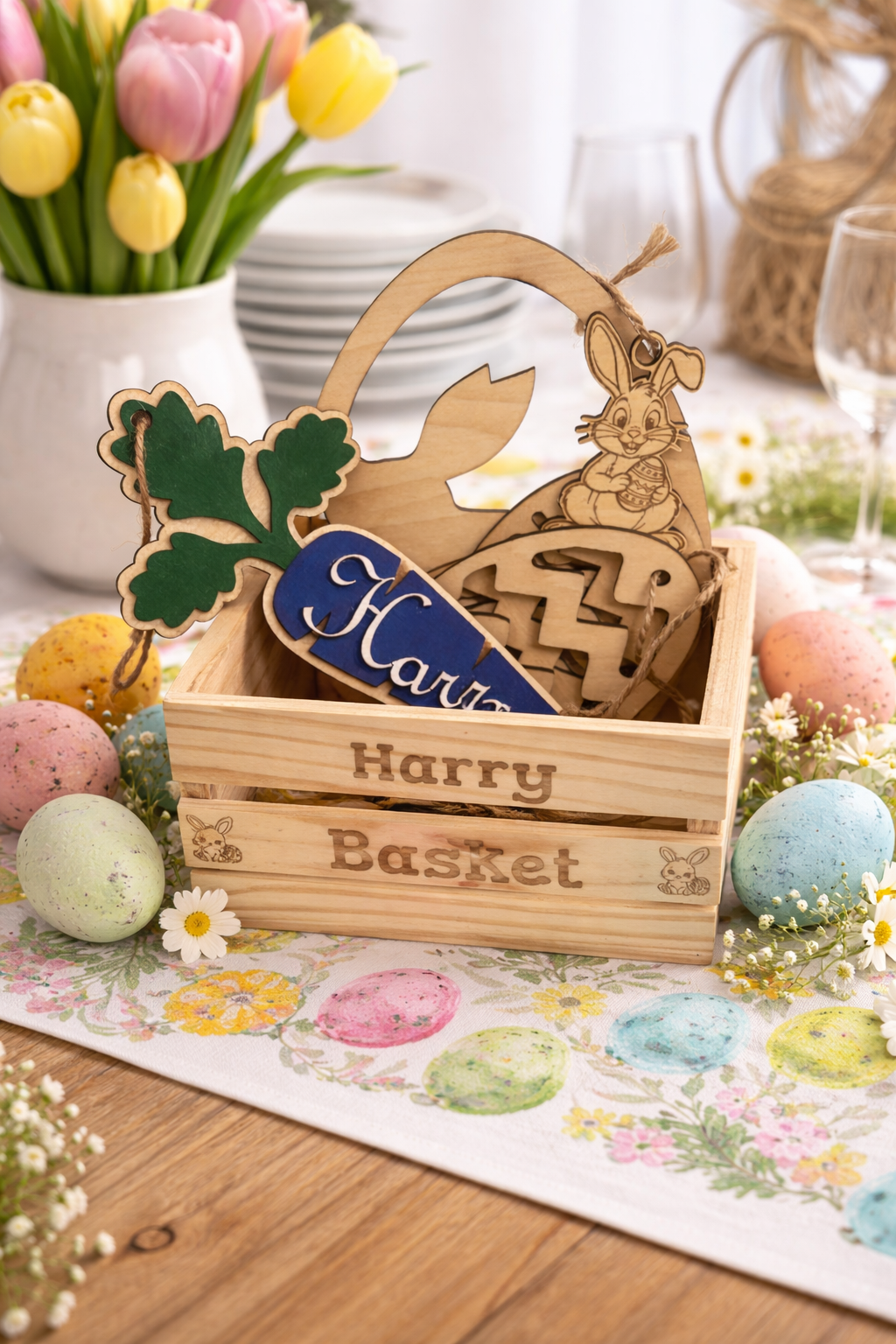 Personalised Easter Basket Magic