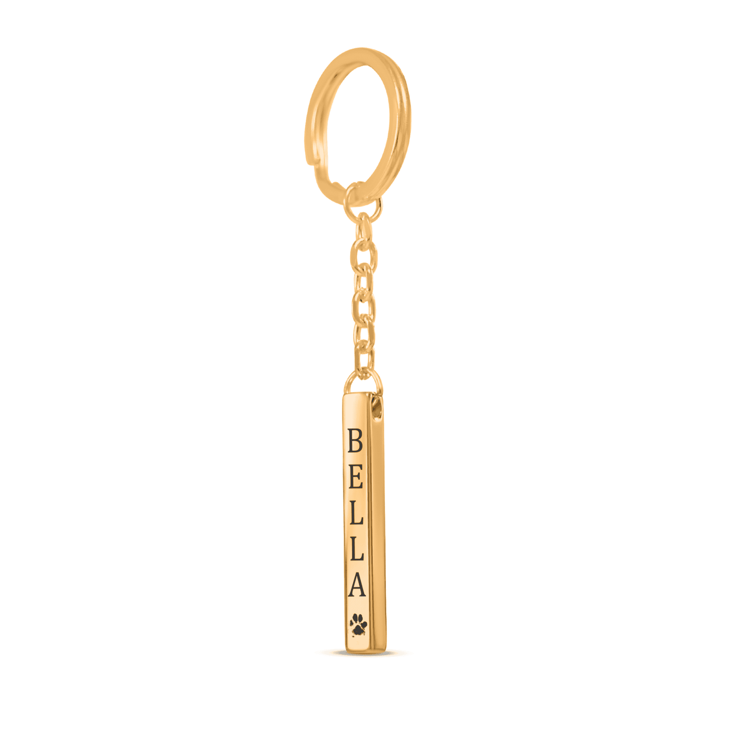 Pet Name Keychain