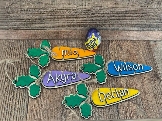 Personalised Easter Carrot