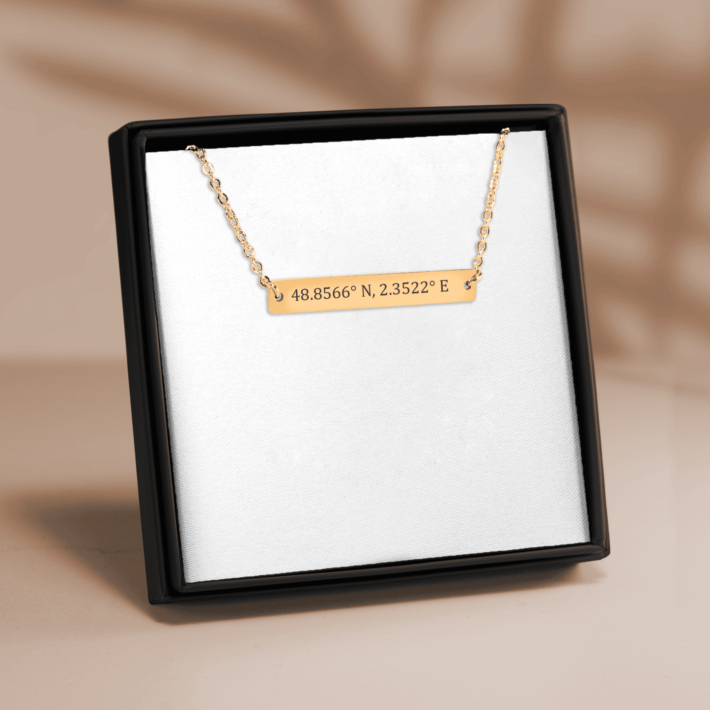 Coordinates Horizontal Bar Necklace