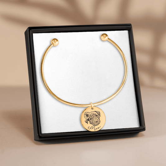 Pet Portrait Bangle